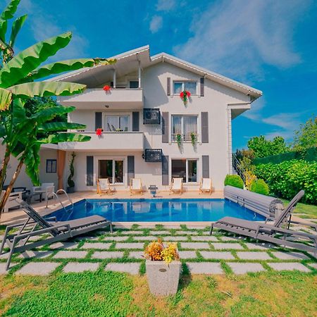 Villa Atlas Muhafazakar Havuzlu, Mustakil Genis Bahceli Сапанджа Екстериор снимка