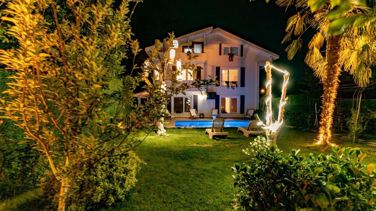 Villa Atlas Muhafazakar Havuzlu, Mustakil Genis Bahceli Сапанджа Екстериор снимка