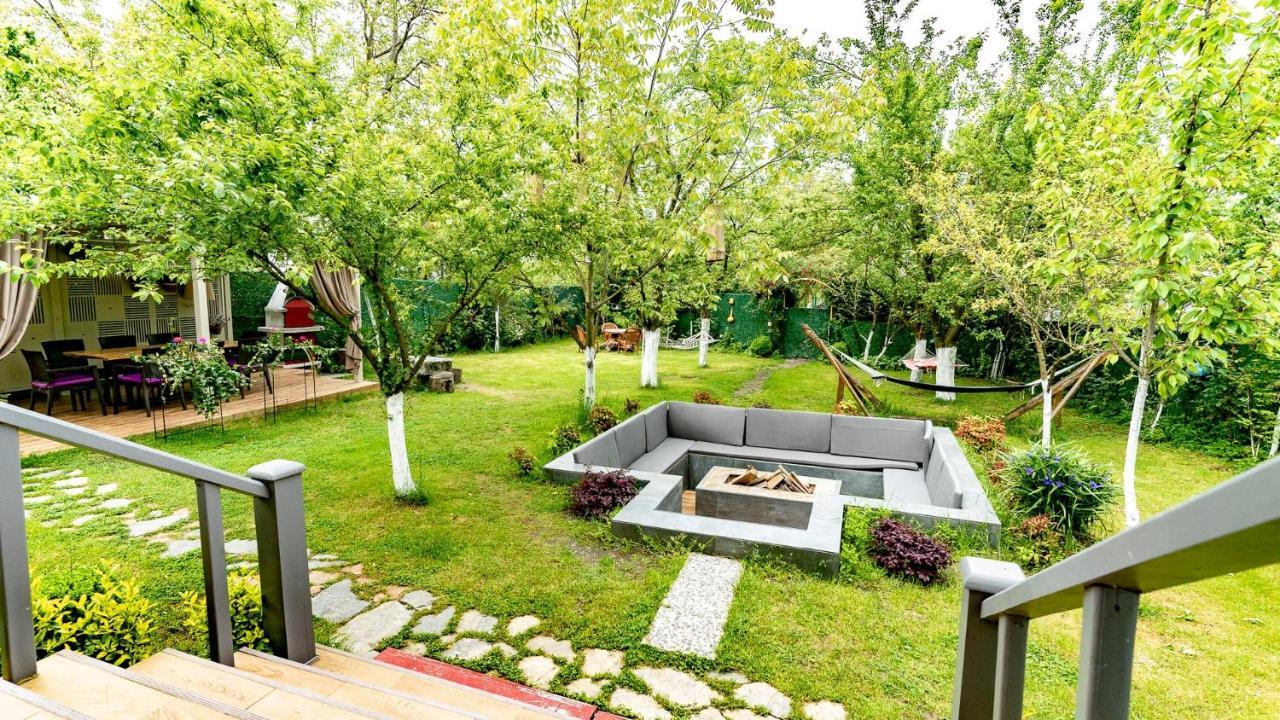 Villa Atlas Muhafazakar Havuzlu, Mustakil Genis Bahceli Сапанджа Екстериор снимка