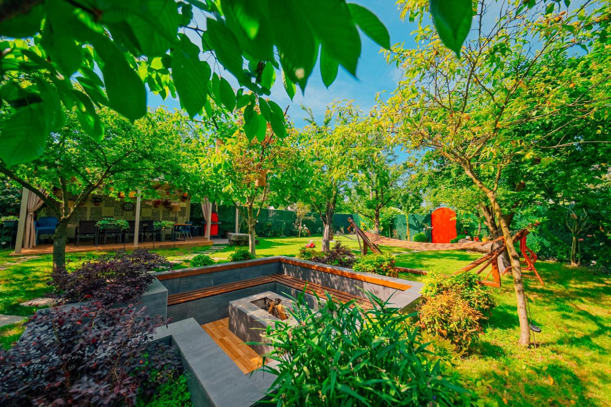 Villa Atlas Muhafazakar Havuzlu, Mustakil Genis Bahceli Сапанджа Екстериор снимка
