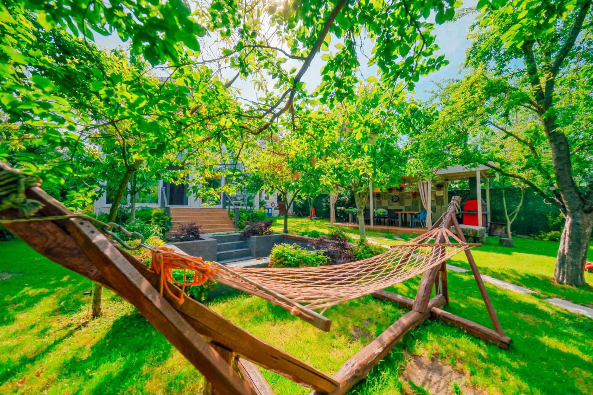 Villa Atlas Muhafazakar Havuzlu, Mustakil Genis Bahceli Сапанджа Екстериор снимка