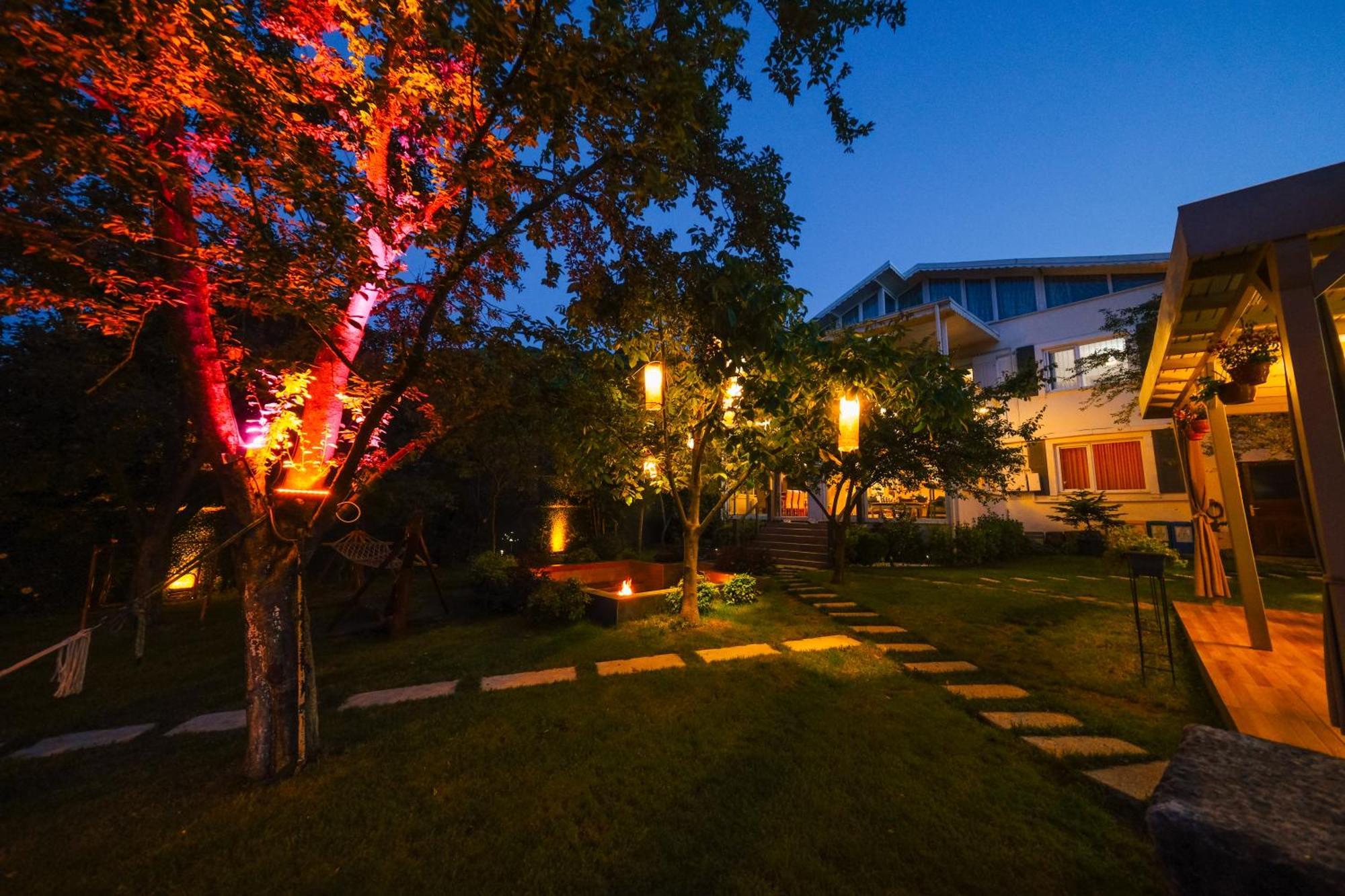Villa Atlas Muhafazakar Havuzlu, Mustakil Genis Bahceli Сапанджа Екстериор снимка