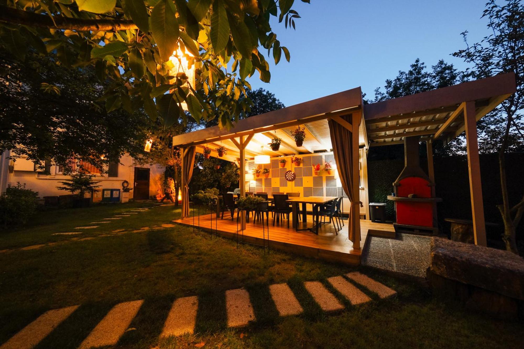 Villa Atlas Muhafazakar Havuzlu, Mustakil Genis Bahceli Сапанджа Екстериор снимка
