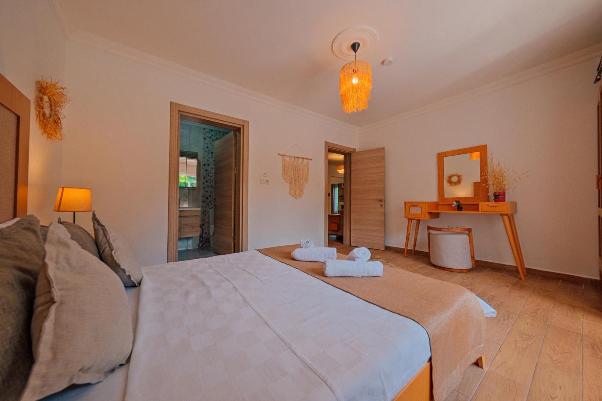 Villa Atlas Muhafazakar Havuzlu, Mustakil Genis Bahceli Сапанджа Екстериор снимка